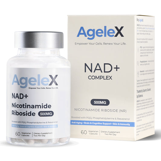 AgeleX NAD+ Complex — 60 Capsules (1-Month Supply)
