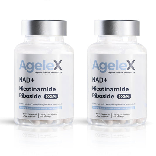 AgeleX NAD+ Complex — 120 Capsules (2-Month Supply)