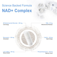 AgeleX NAD+ Complex — 180 Capsules (3-Month Supply · Best Value)